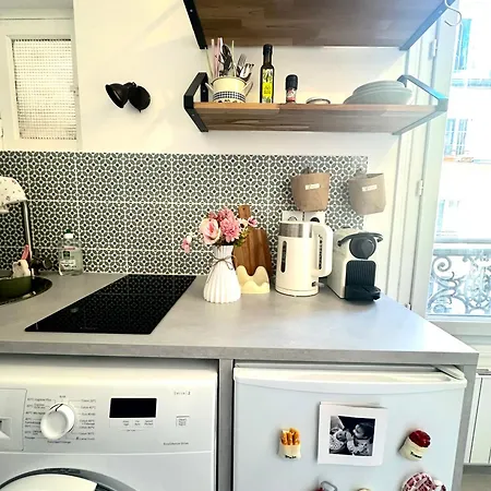Dream Dwell Paris-artist Flat 450m To Mont Martre Apartment *