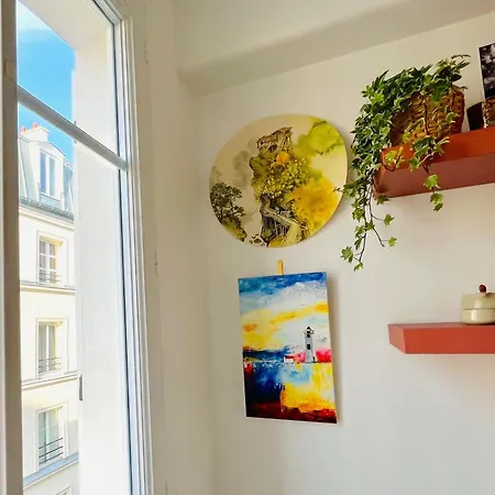 Apartment Dream Dwell Paris-artist Flat 450m To Mont Martre *